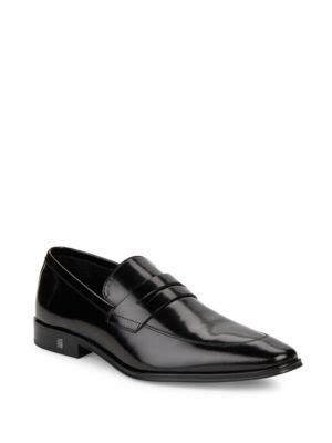 versace penny vamp leather loafers|Versace Penny Loafers .